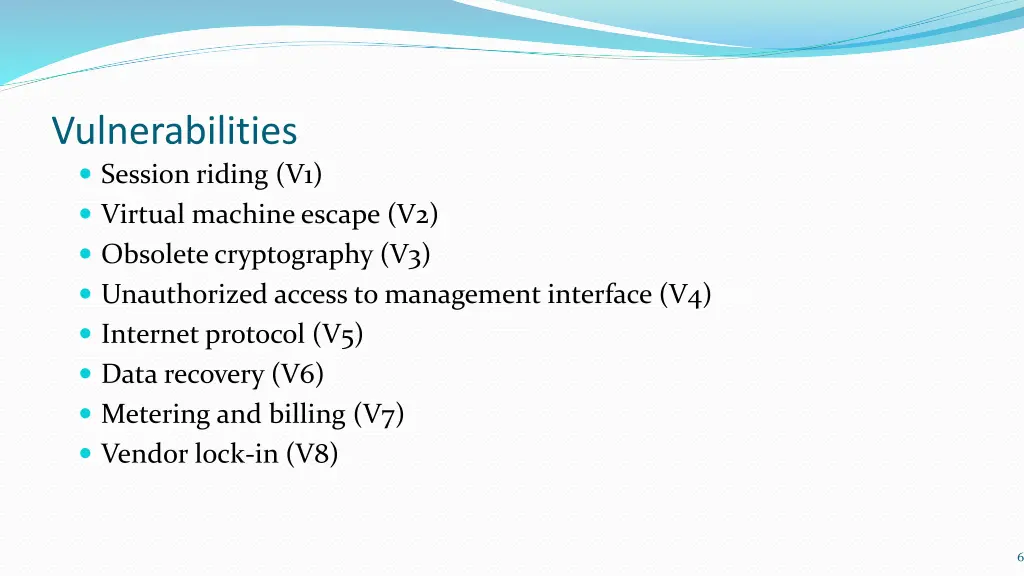 vulnerabilities session riding v1 virtual machine