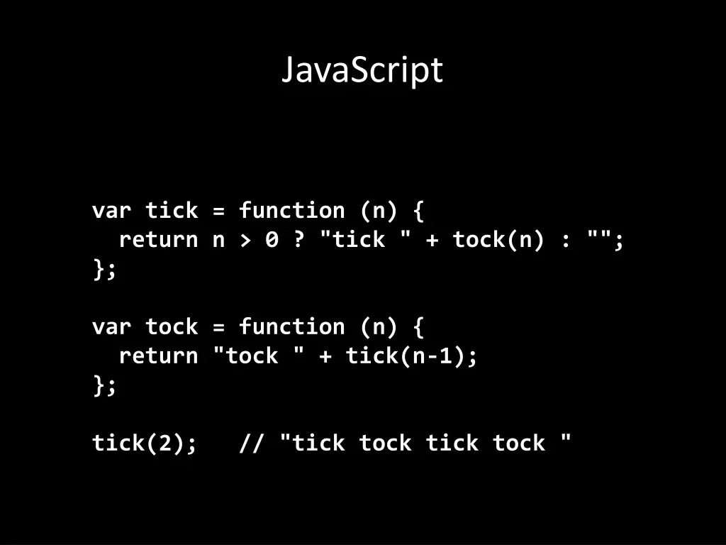 javascript