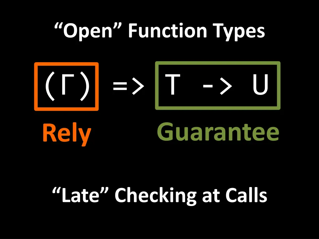 open function types 2