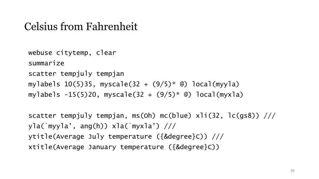 celsius from fahrenheit