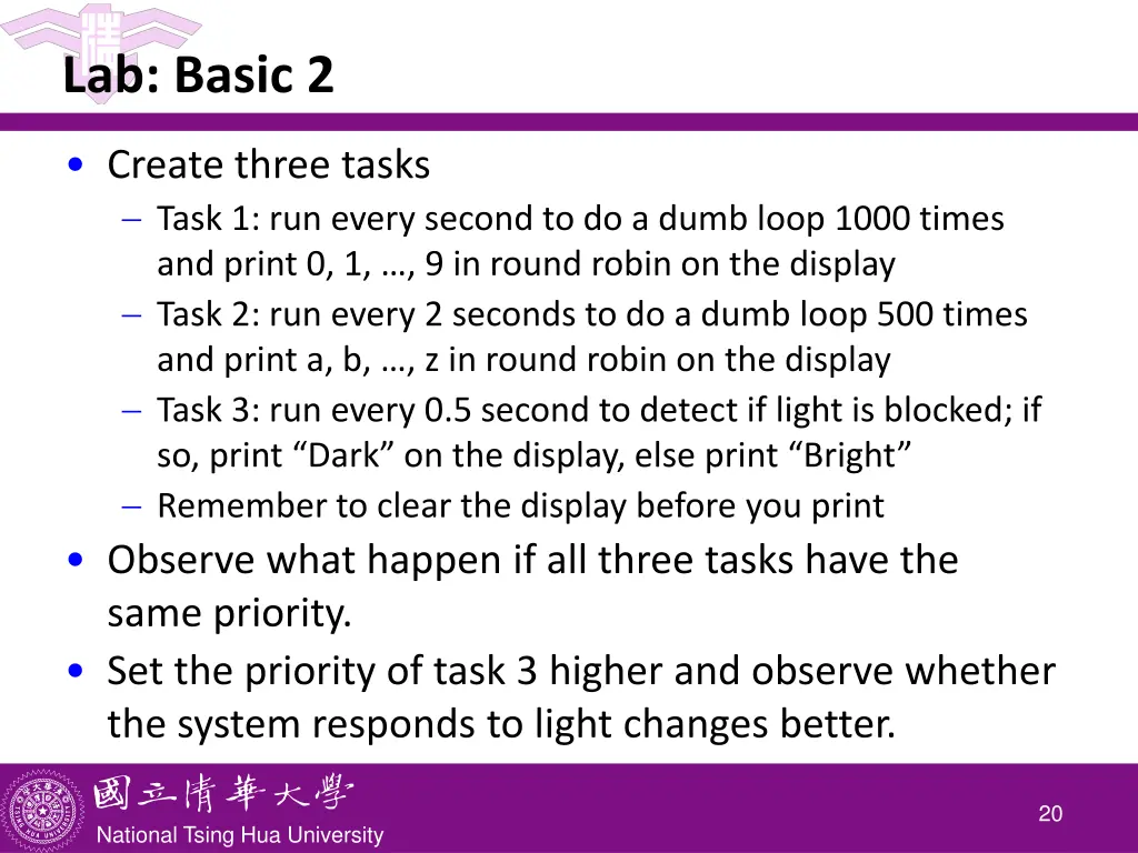 lab basic 2