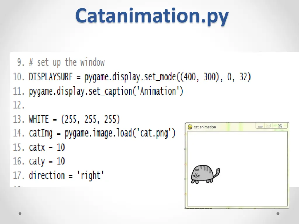 catanimation py