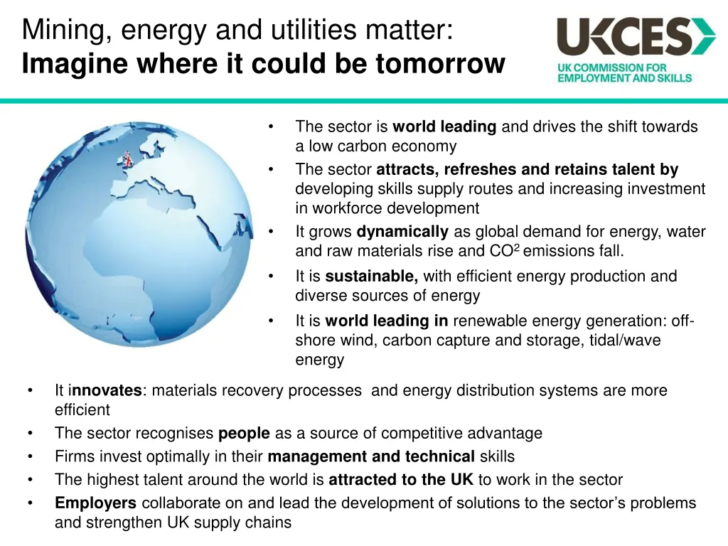 mining energy and utilities matter imagine where