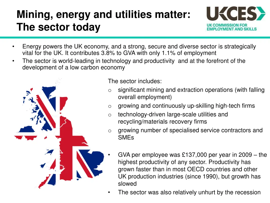 mining energy and utilities matter the sector