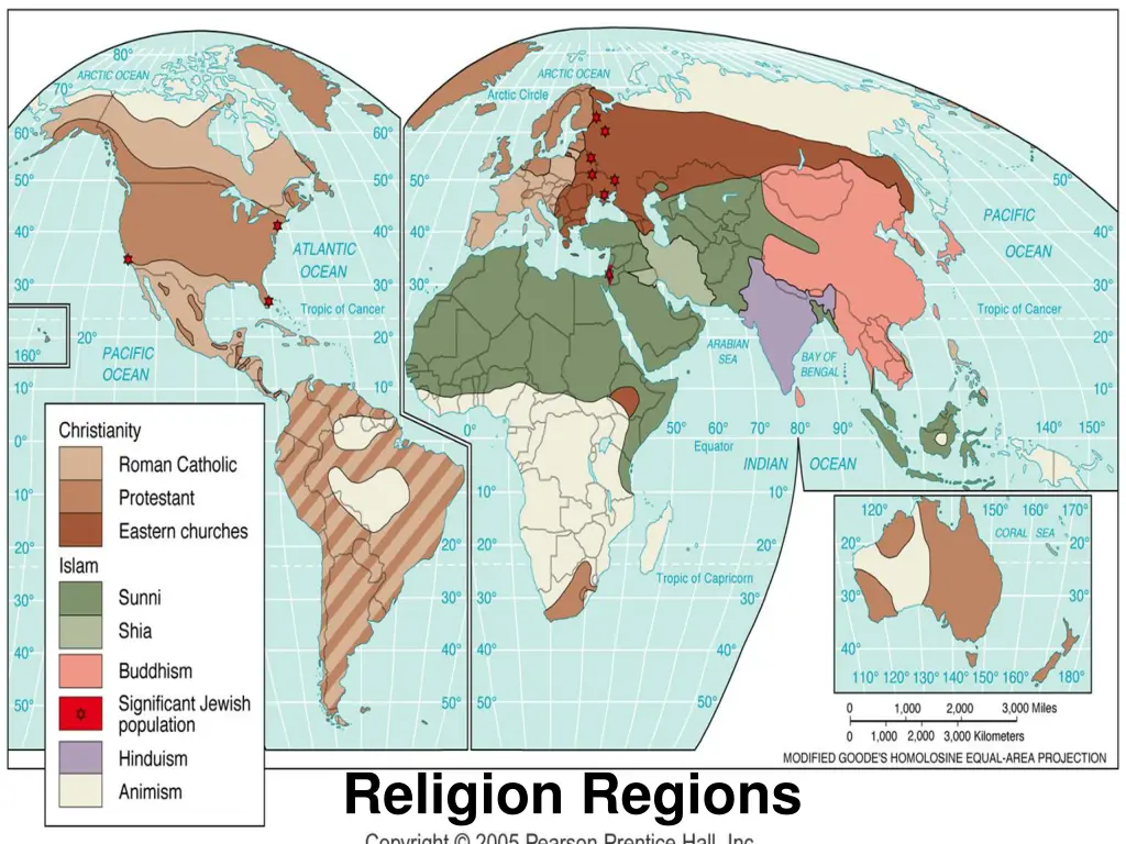 religion regions