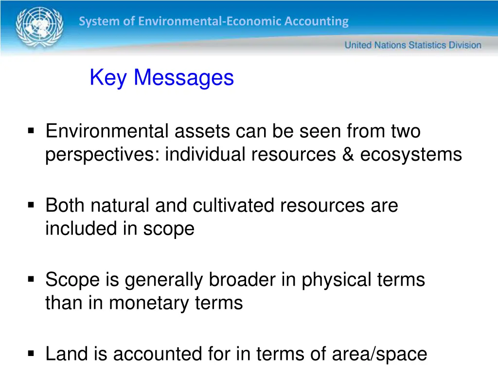 system of environmental economic accounting 10