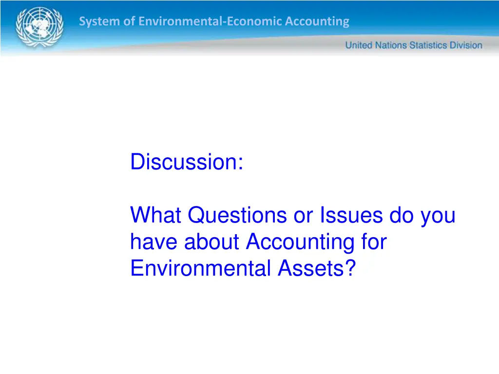 system of environmental economic accounting 2