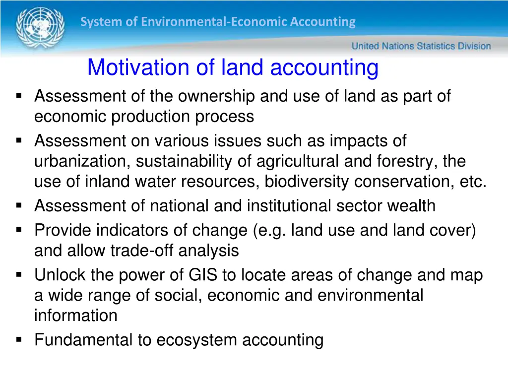 system of environmental economic accounting 20