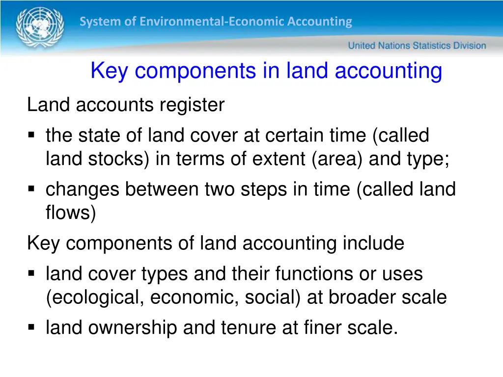 system of environmental economic accounting 21