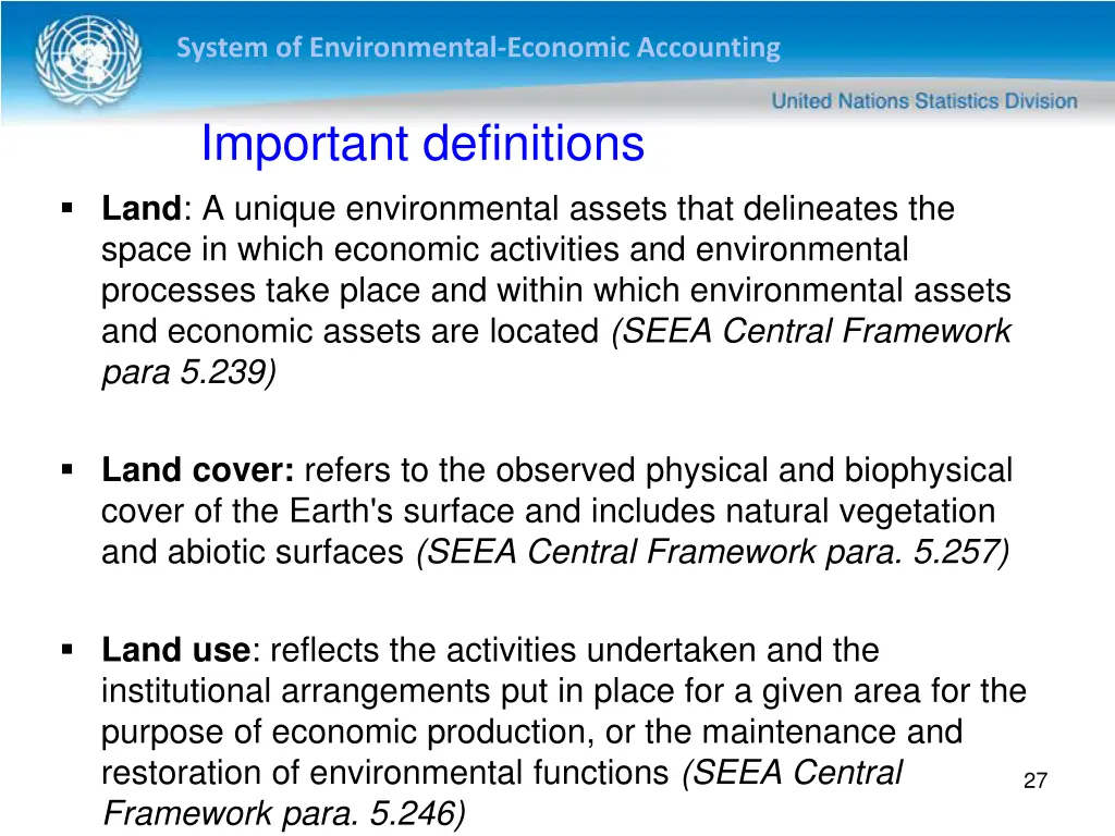 system of environmental economic accounting 22