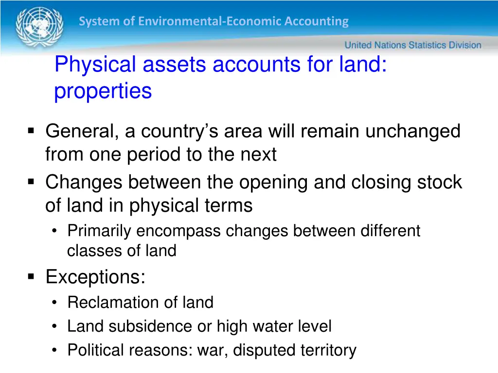 system of environmental economic accounting 25