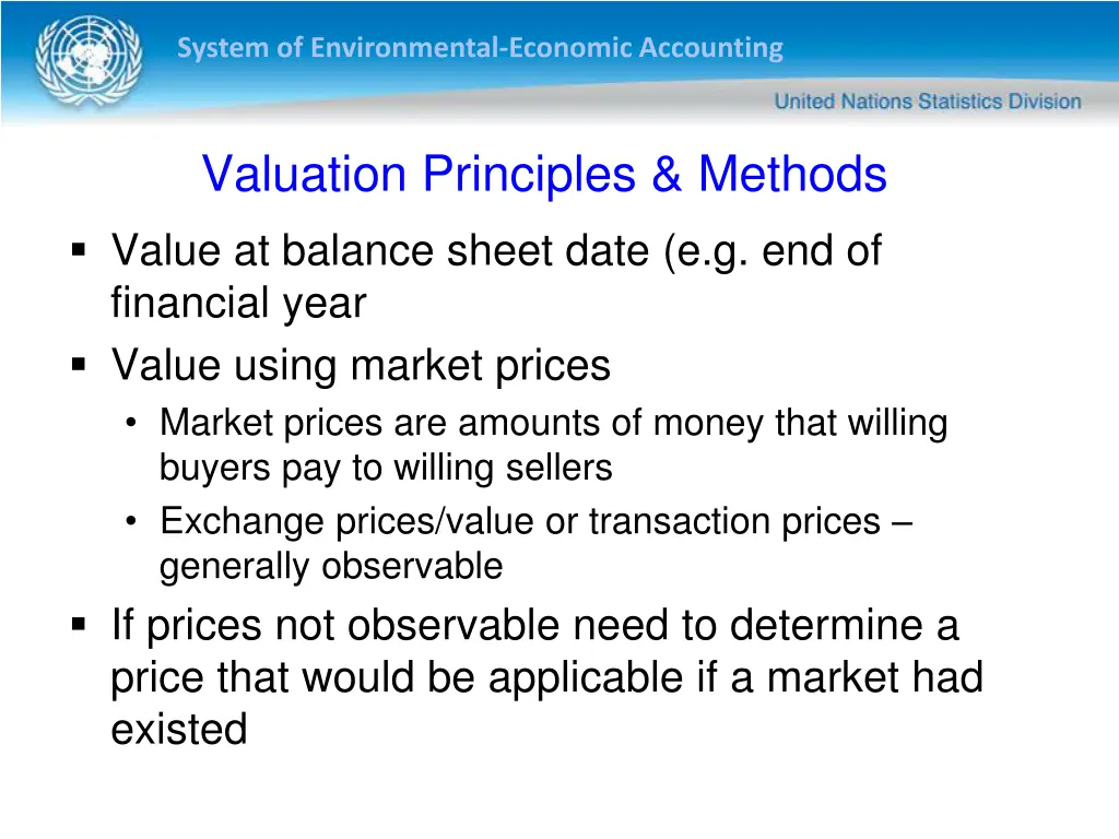 system of environmental economic accounting 41