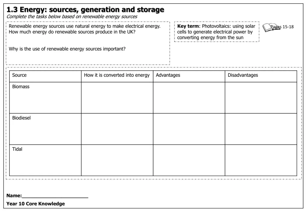 1 3 energy sources generation and storage 1