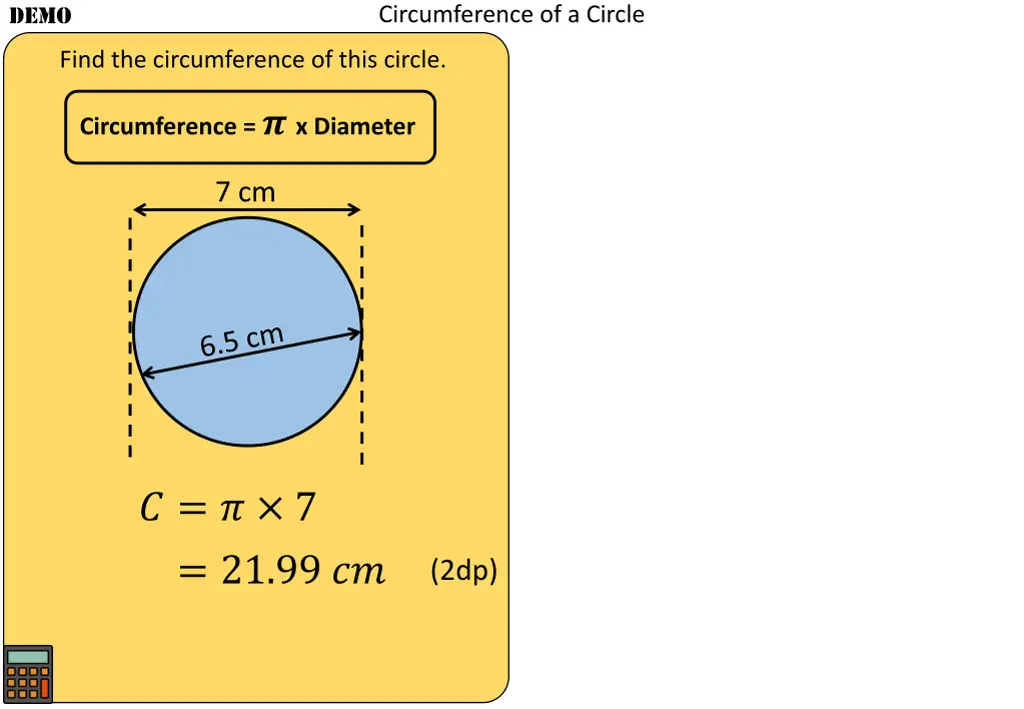 circumference of a circle 1