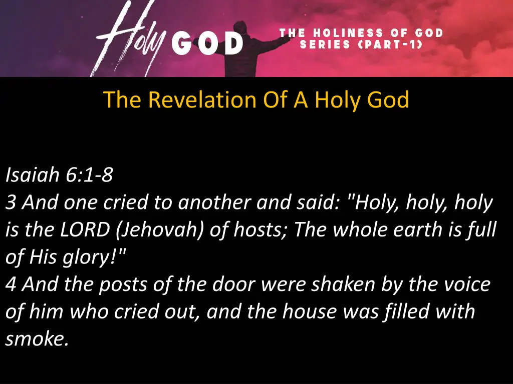 the revelation of a holy god 4