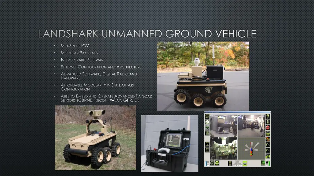 landshark unmanned ground vehicle