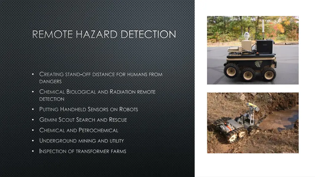 remote hazard detection