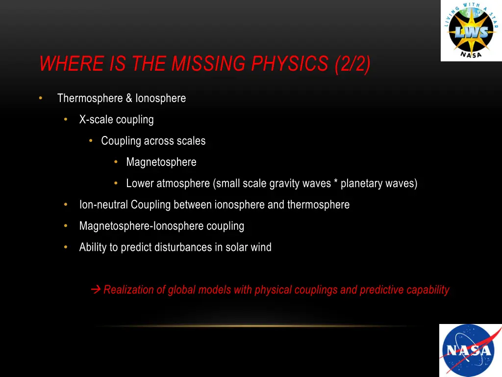 where is the missing physics 2 2