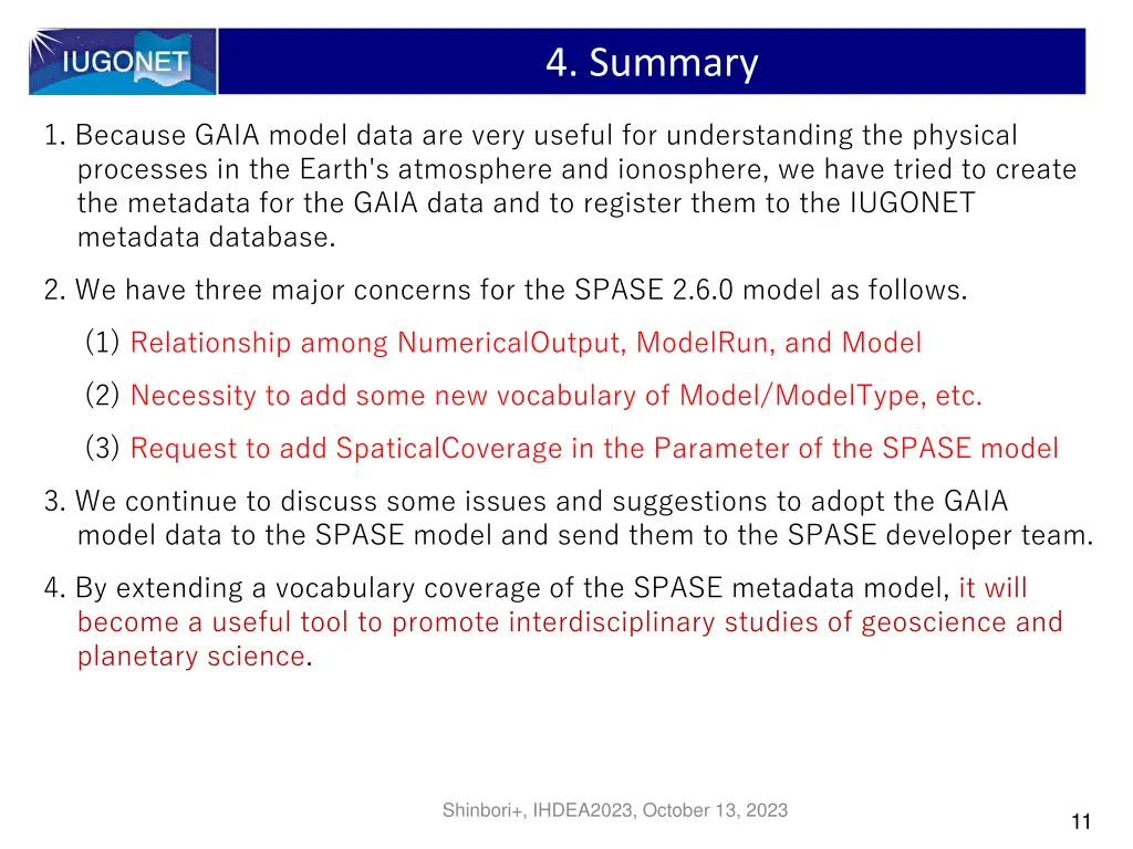 4 summary