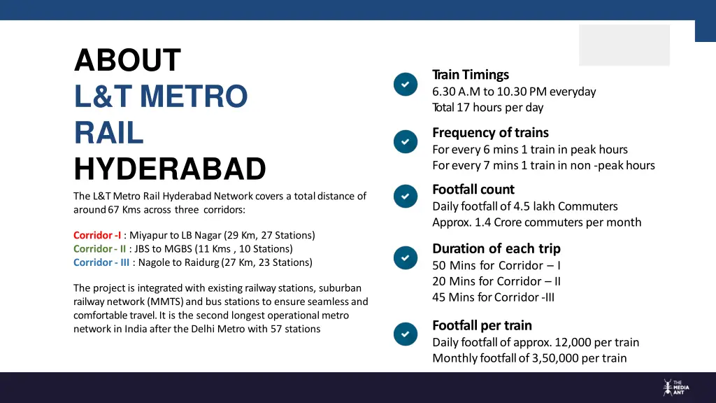 about l t metro rail hyderabad the l tmetro rail