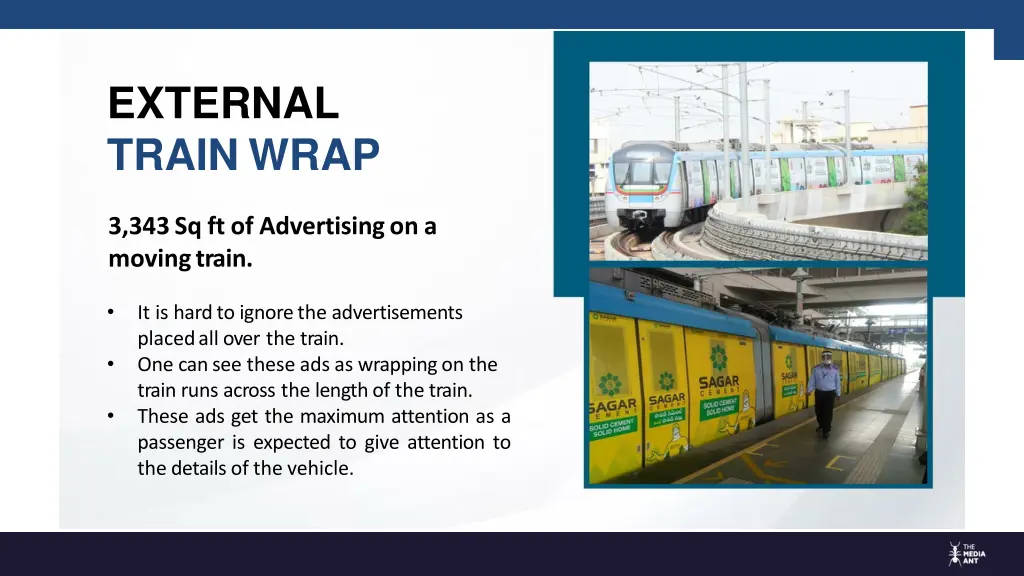 external train wrap