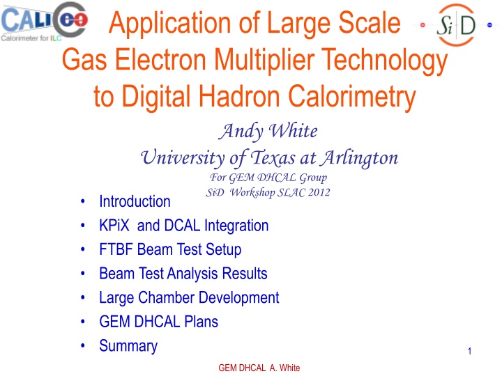 application of large scale gas electron