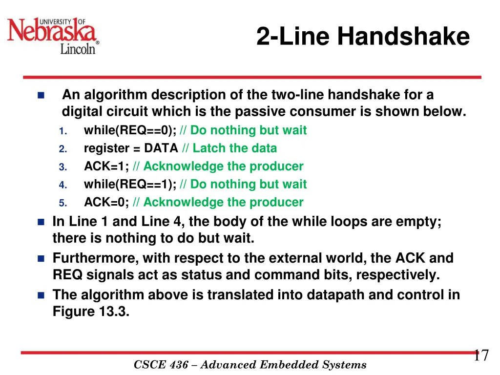 2 line handshake 3