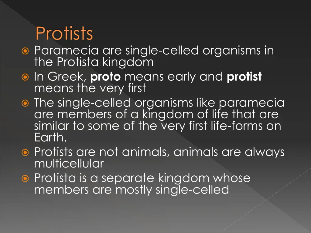 protists paramecia are single celled organisms