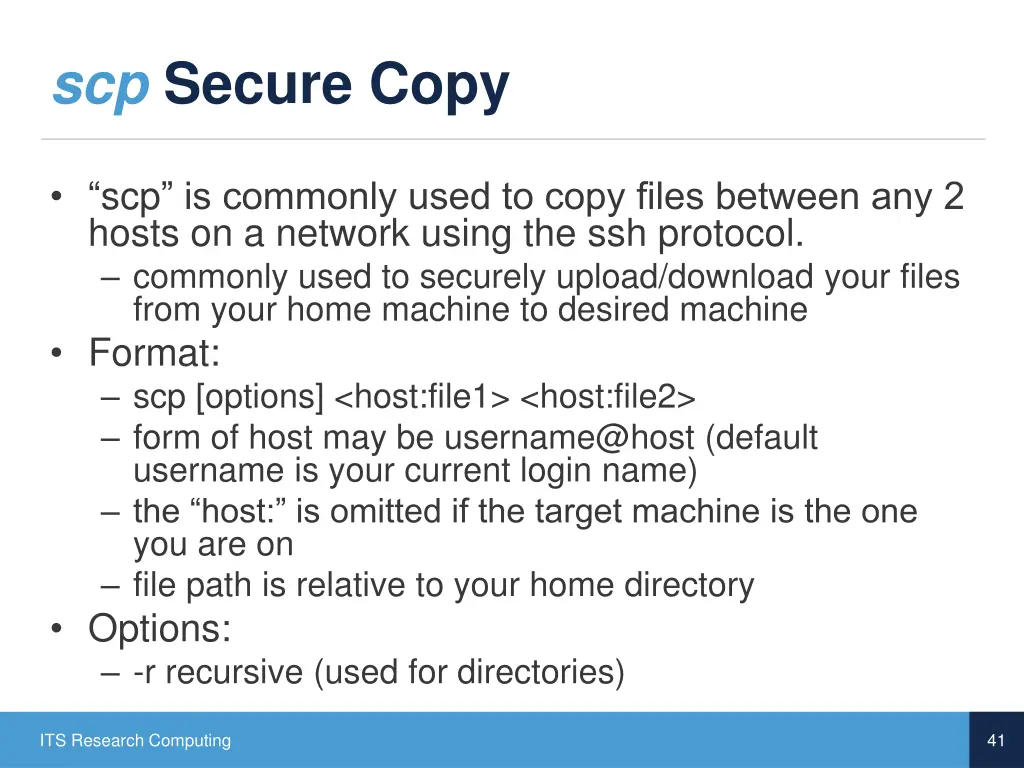 scp secure copy