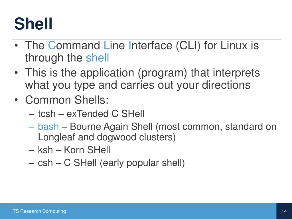 shell the command line interface cli for linux