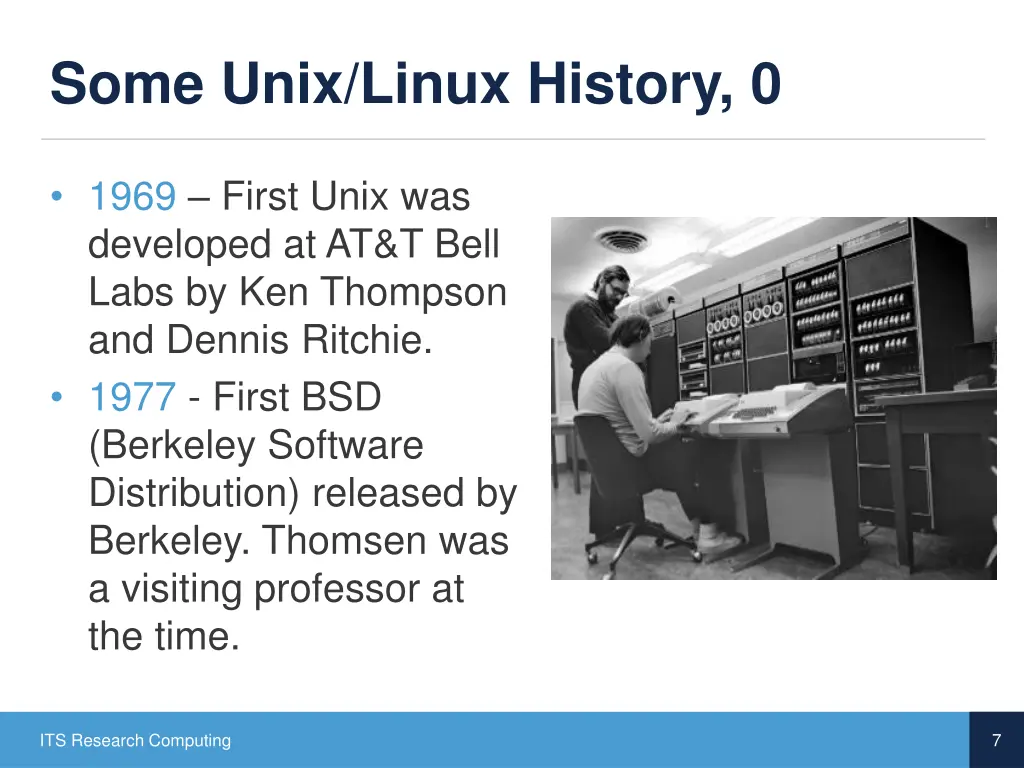 some unix linux history 0