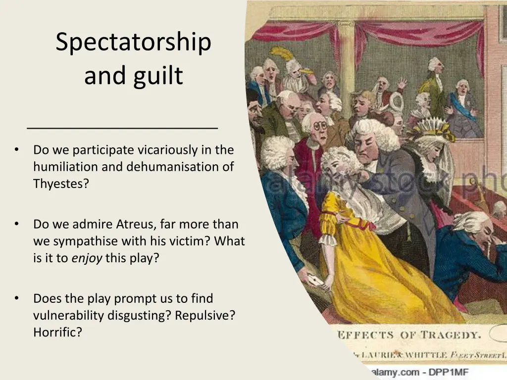 spectatorship and guilt