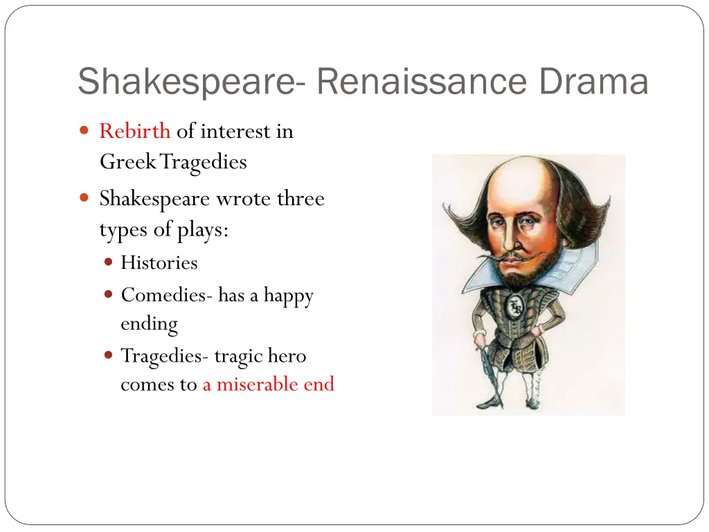 shakespeare renaissance drama