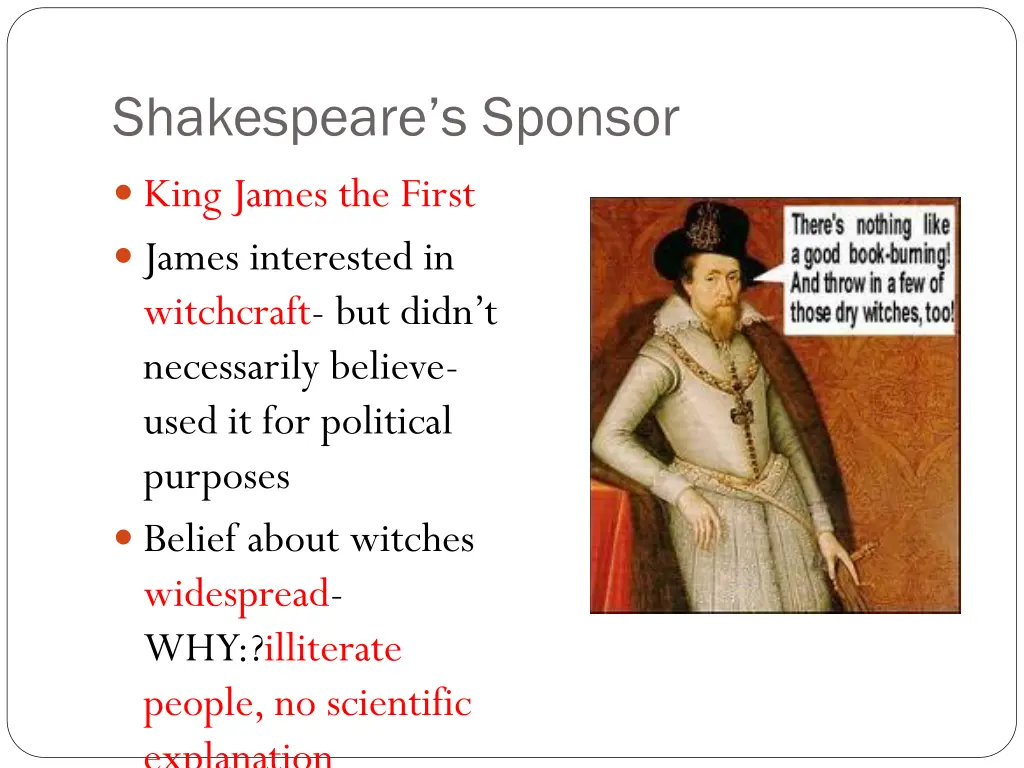 shakespeare s sponsor