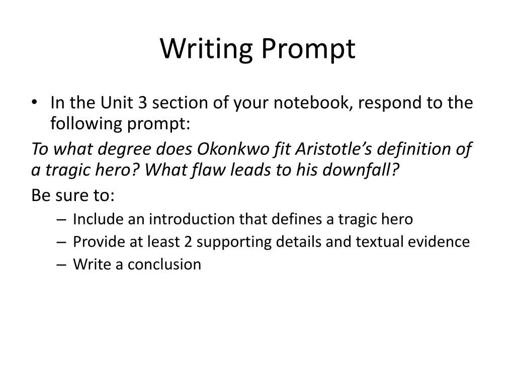 writing prompt 3