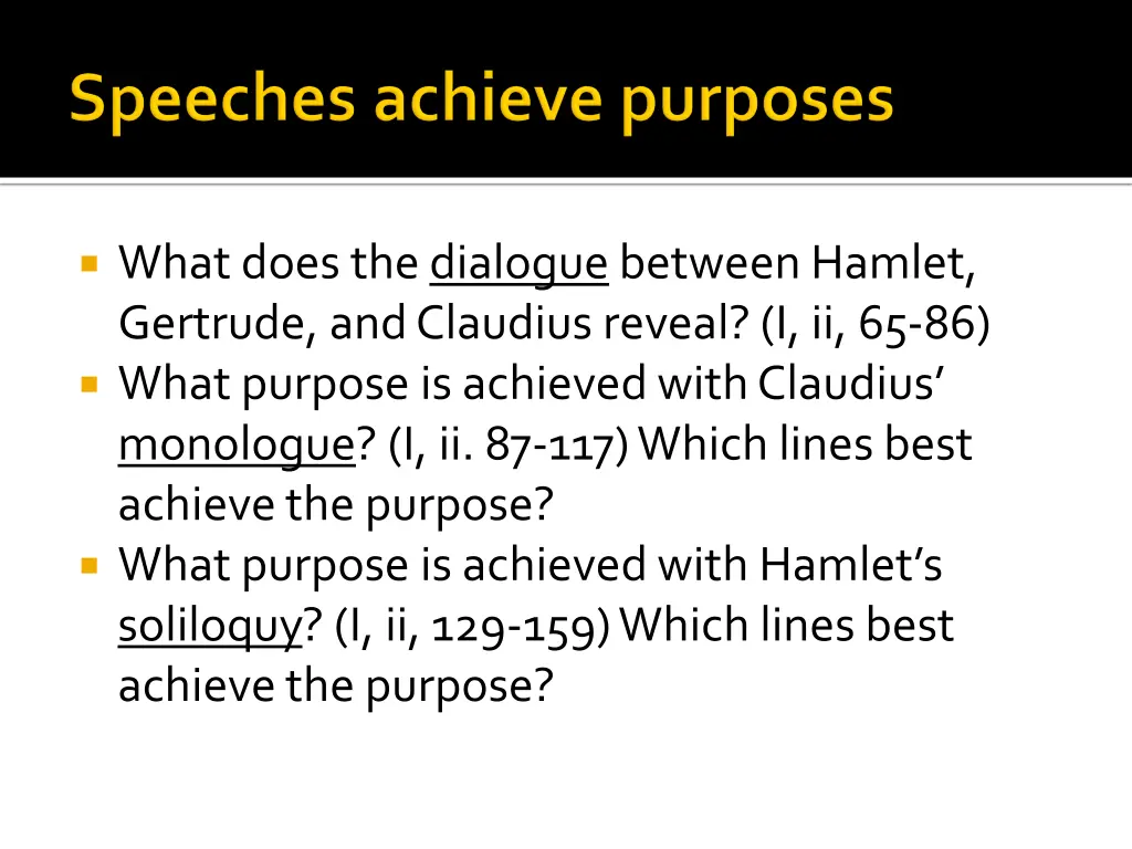 what does the dialoguebetween hamlet gertrude