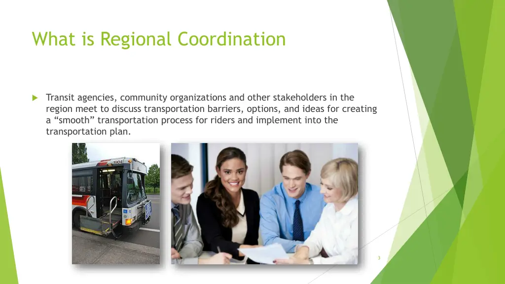 what is regional coordination