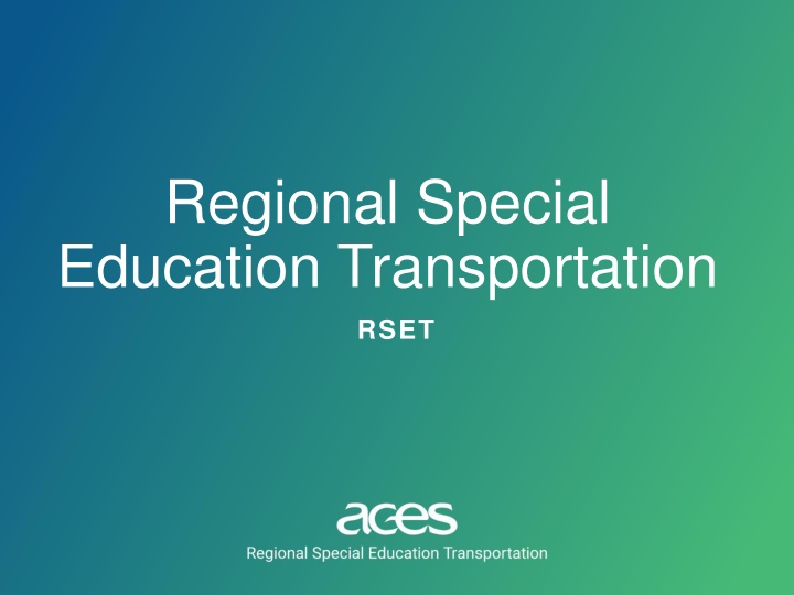 regional special education transportation