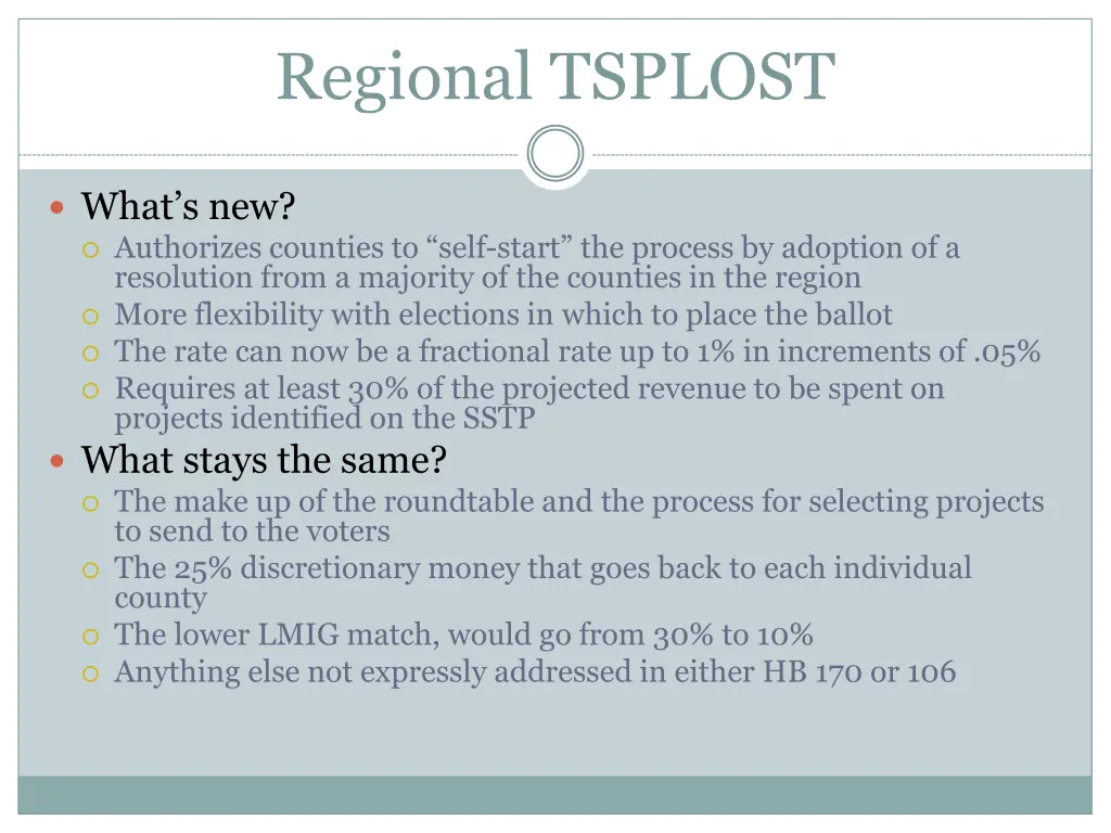 regional tsplost