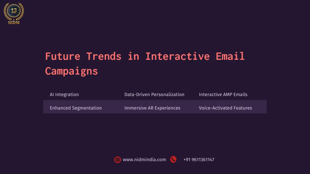 future trends in interactive email campaigns