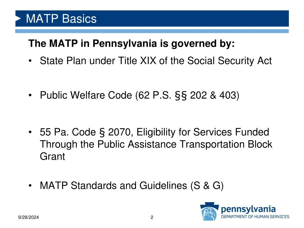 matp basics