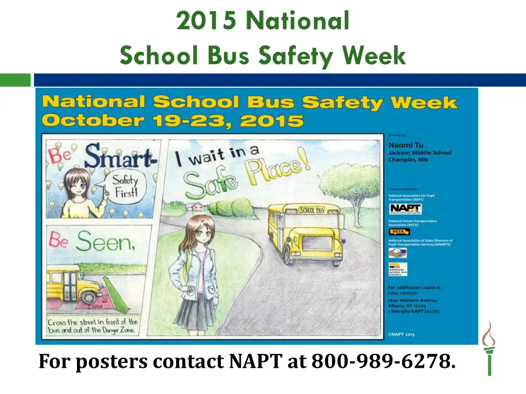 2015 national school bus safety week