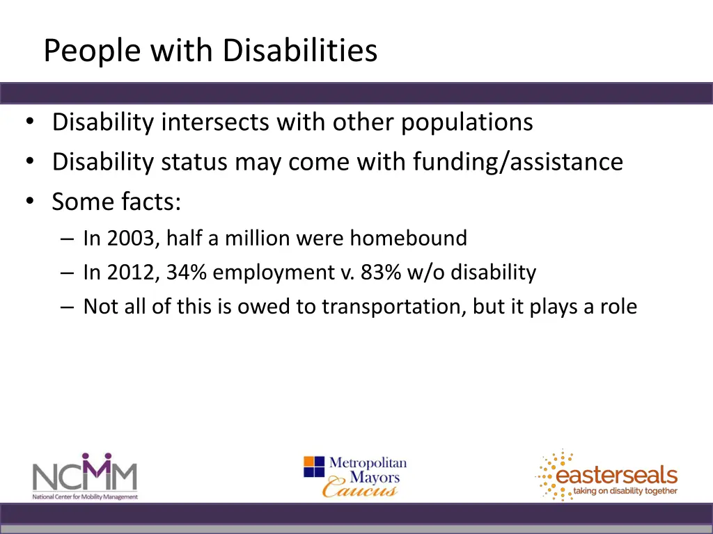 people with disabilities