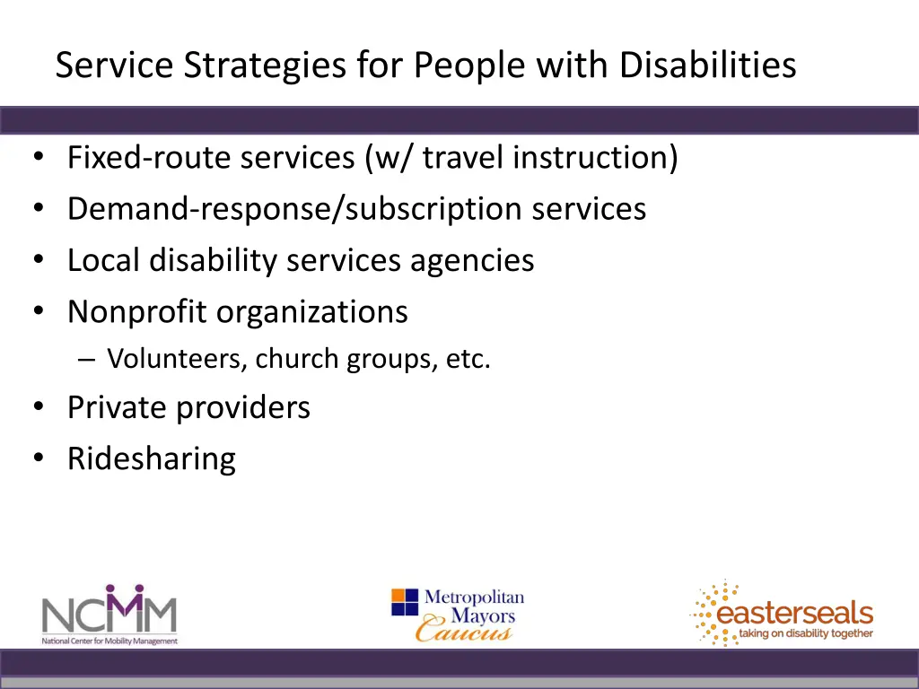 service strategies for people with disabilities