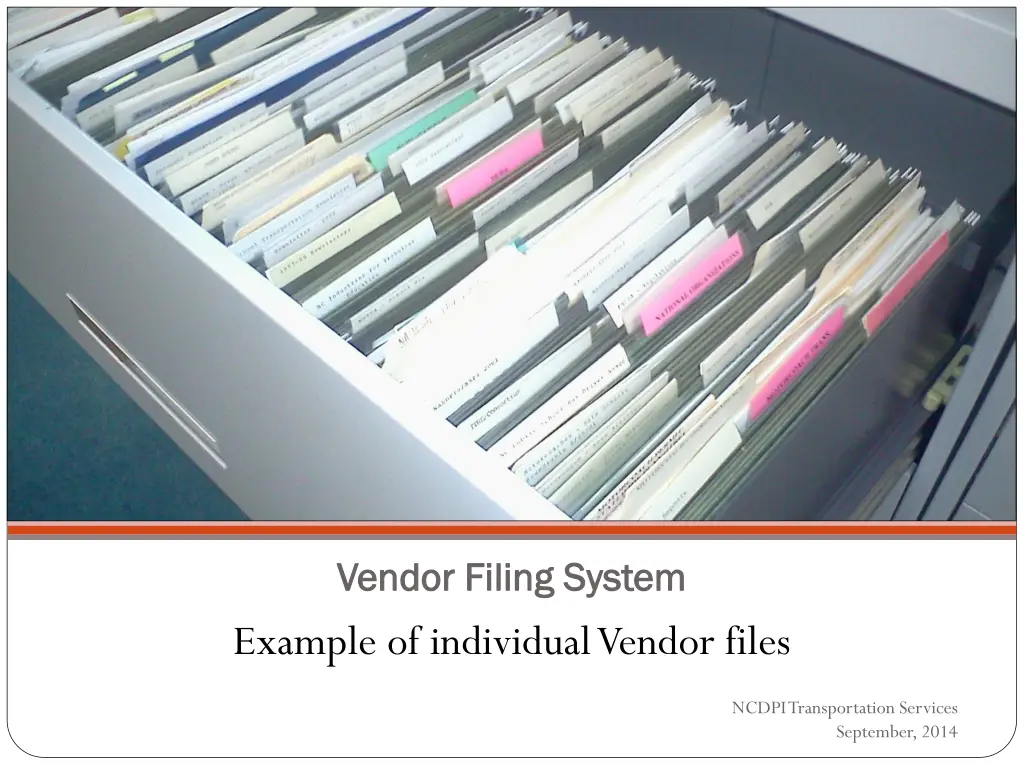 vendor filing system vendor filing system example 1