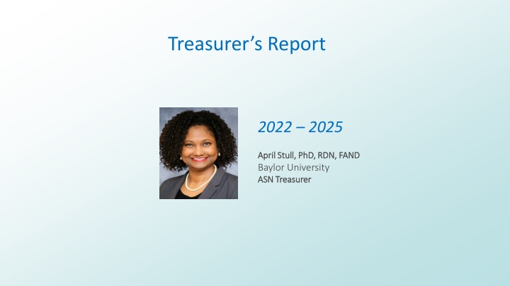 treasurer s report