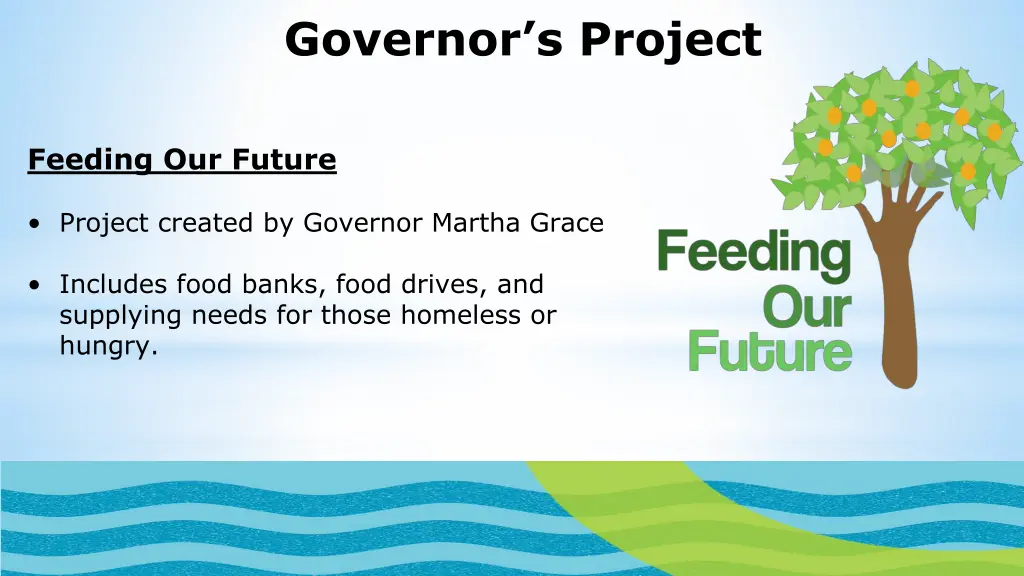 governor s project