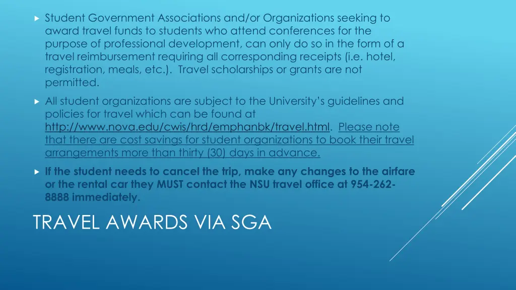 student government associations