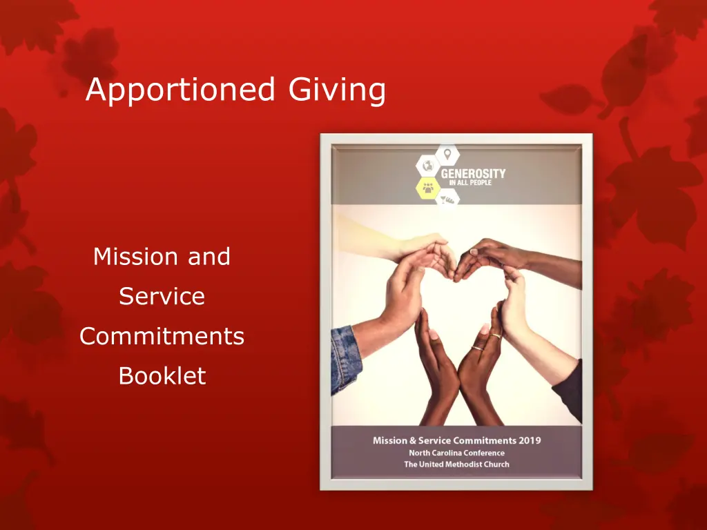 apportioned giving