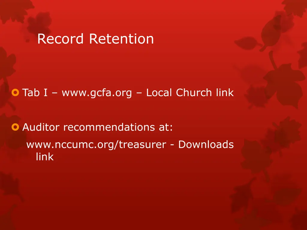 record retention